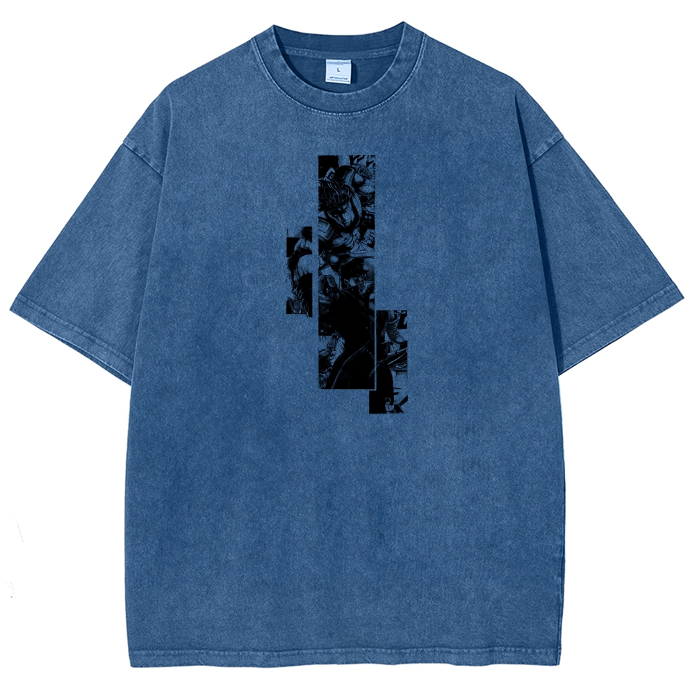JoJo’s Bizarre Adventure Unisex Fit Washed T-Shirt 2601009847
