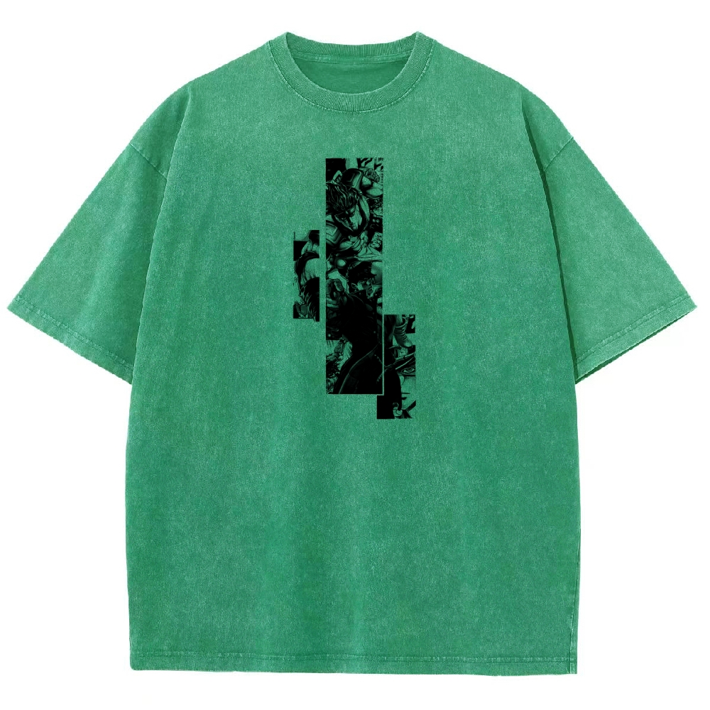 JoJo’s Bizarre Adventure Unisex Fit Washed T-Shirt 2601009847