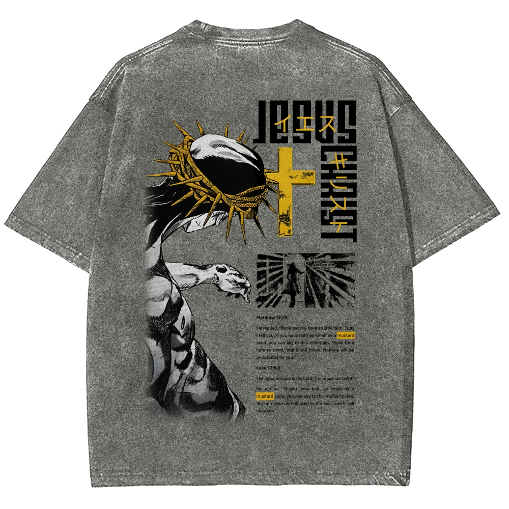 JoJo’s Bizarre Adventure Unisex Fit Washed T-Shirt 2601009865