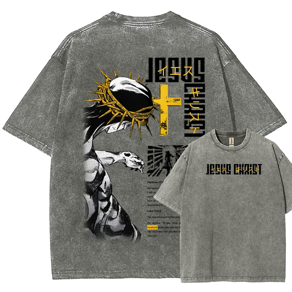 JoJo’s Bizarre Adventure Unisex Fit Washed T-Shirt 2601009865