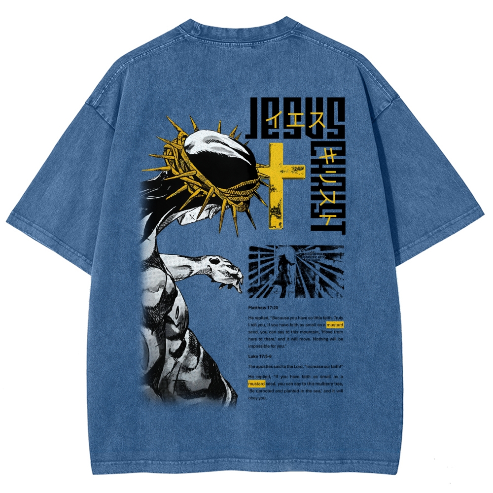 JoJo’s Bizarre Adventure Unisex Fit Washed T-Shirt 2601009865