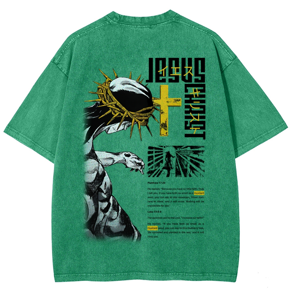 JoJo’s Bizarre Adventure Unisex Fit Washed T-Shirt 2601009865