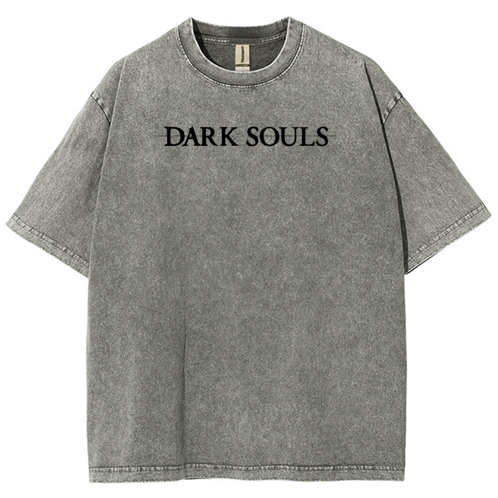 Dark Souls Unisex Fit Washed T-Shirt 2601010382