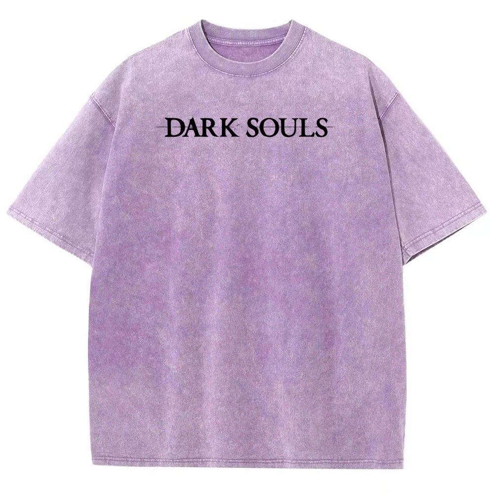 Dark Souls Unisex Fit Washed T-Shirt 2601010382