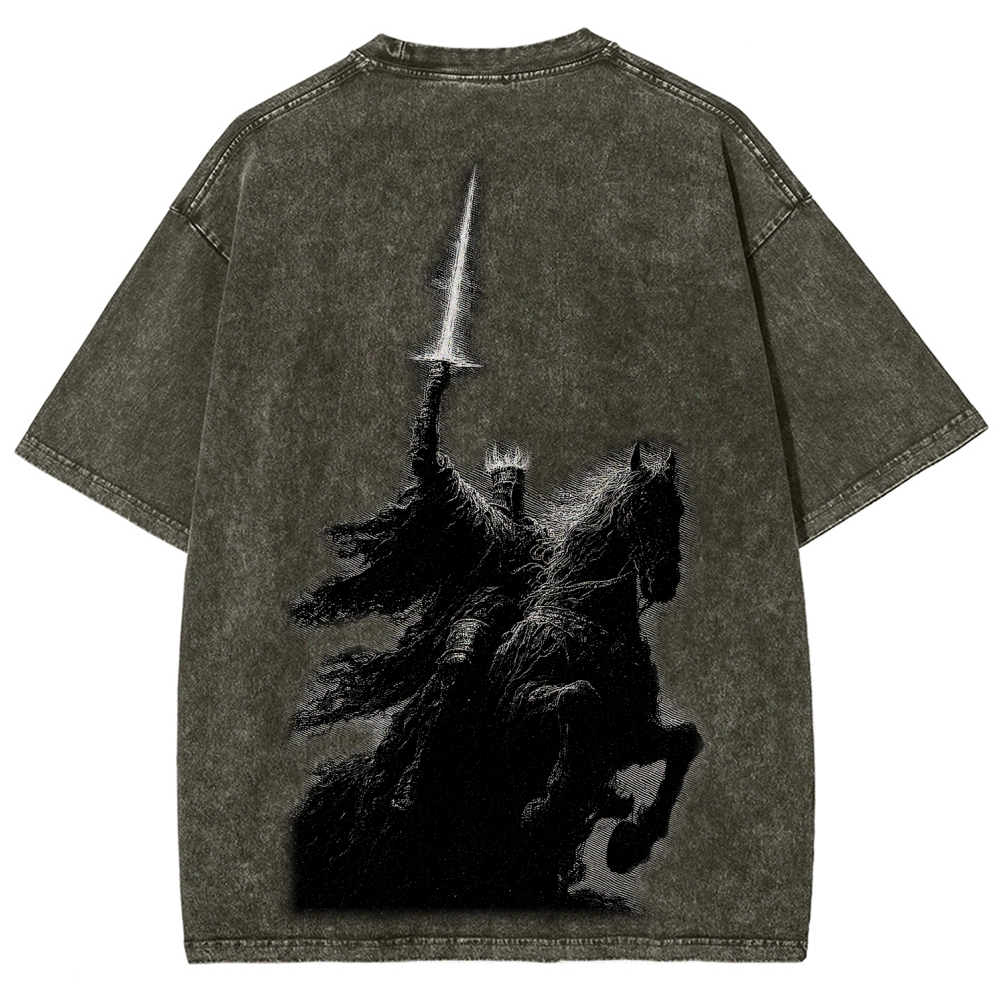Dark Souls Unisex Fit Washed T-Shirt 2601010382