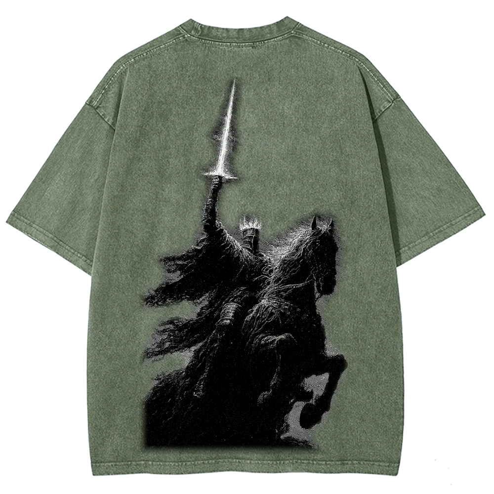Dark Souls Unisex Fit Washed T-Shirt 2601010382
