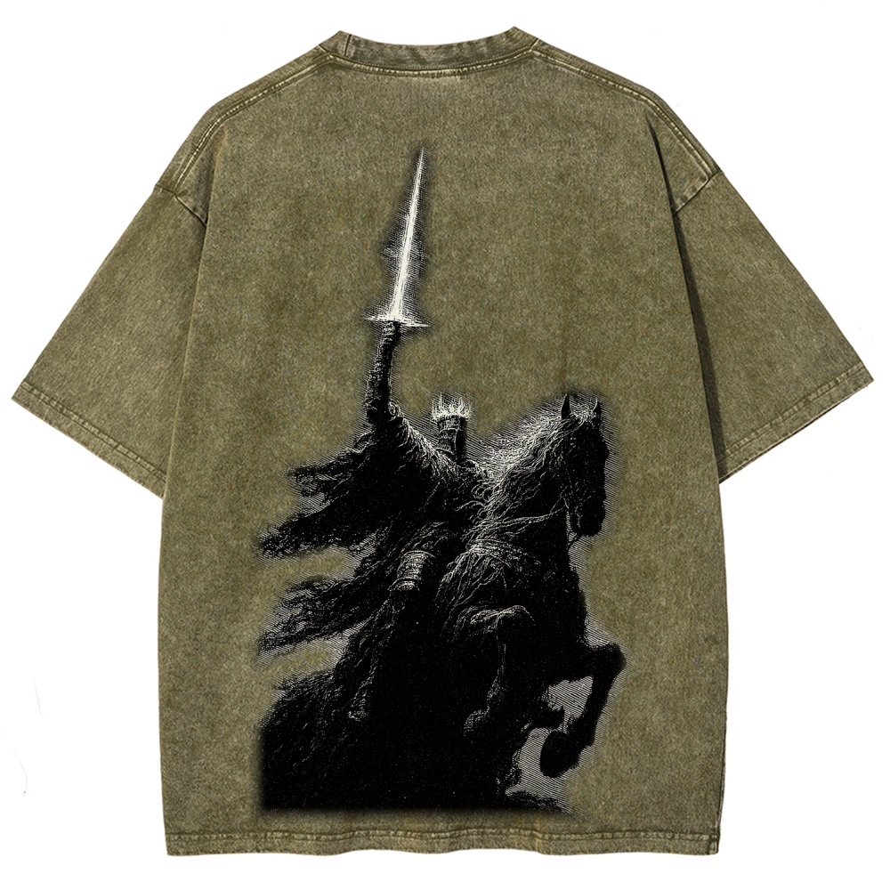 Dark Souls Unisex Fit Washed T-Shirt 2601010382