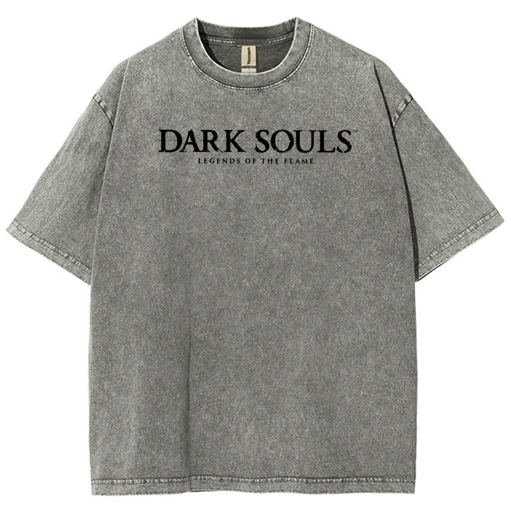 Dark Souls Unisex Fit Washed T-Shirt 2601010401