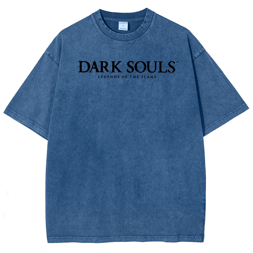 Dark Souls Unisex Fit Washed T-Shirt 2601010401