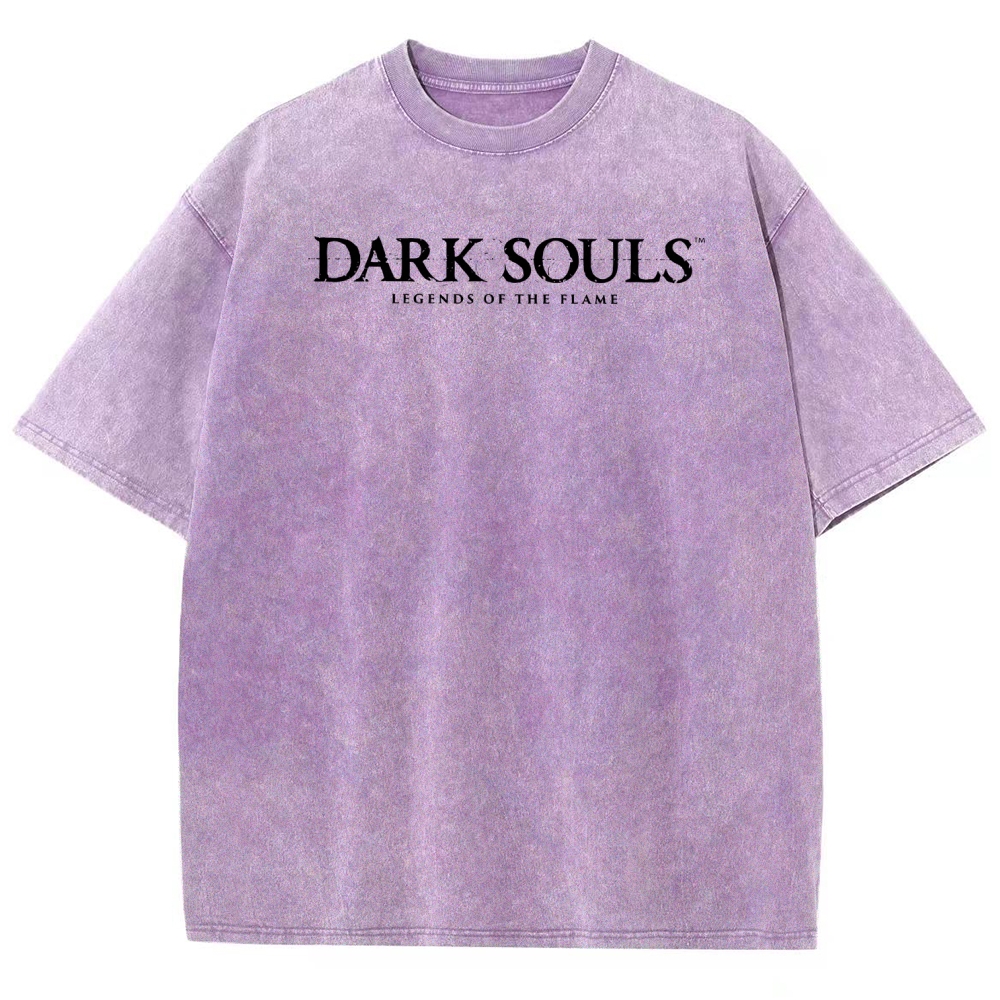Dark Souls Unisex Fit Washed T-Shirt 2601010401