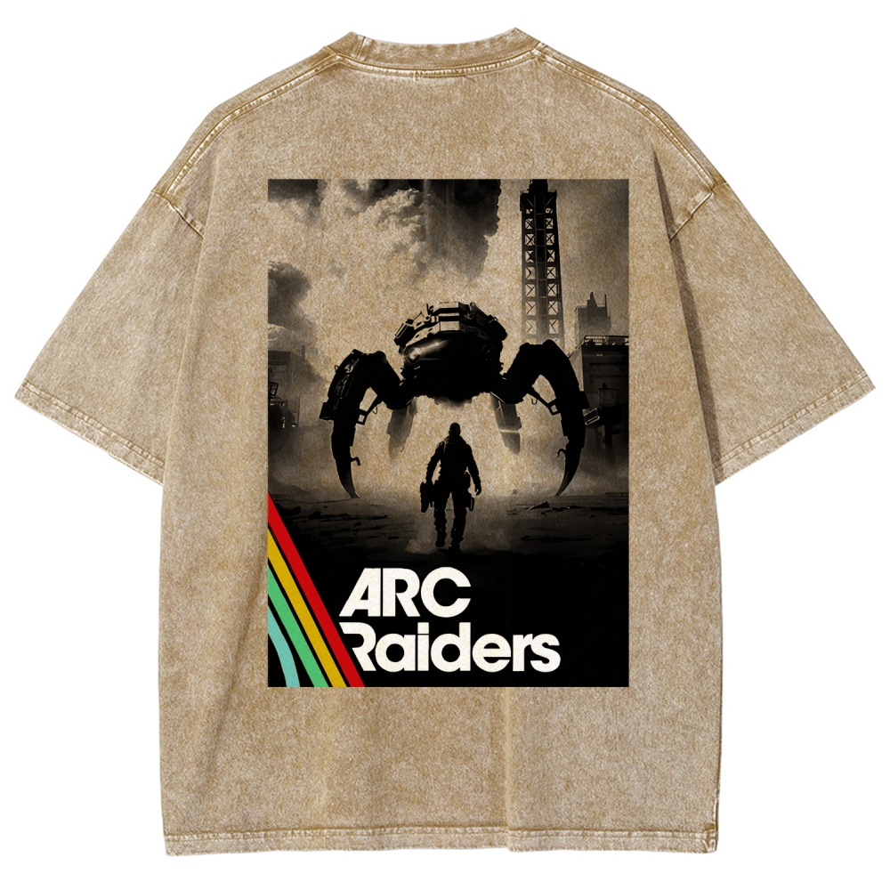 ARC Raiders Unisex Fit Washed T-Shirt 2601011043