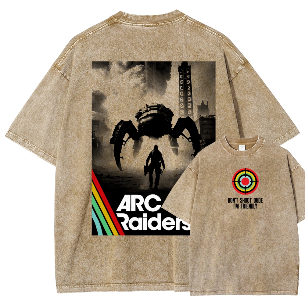 ARC Raiders Unisex Fit Washed T-Shirt 2601011043