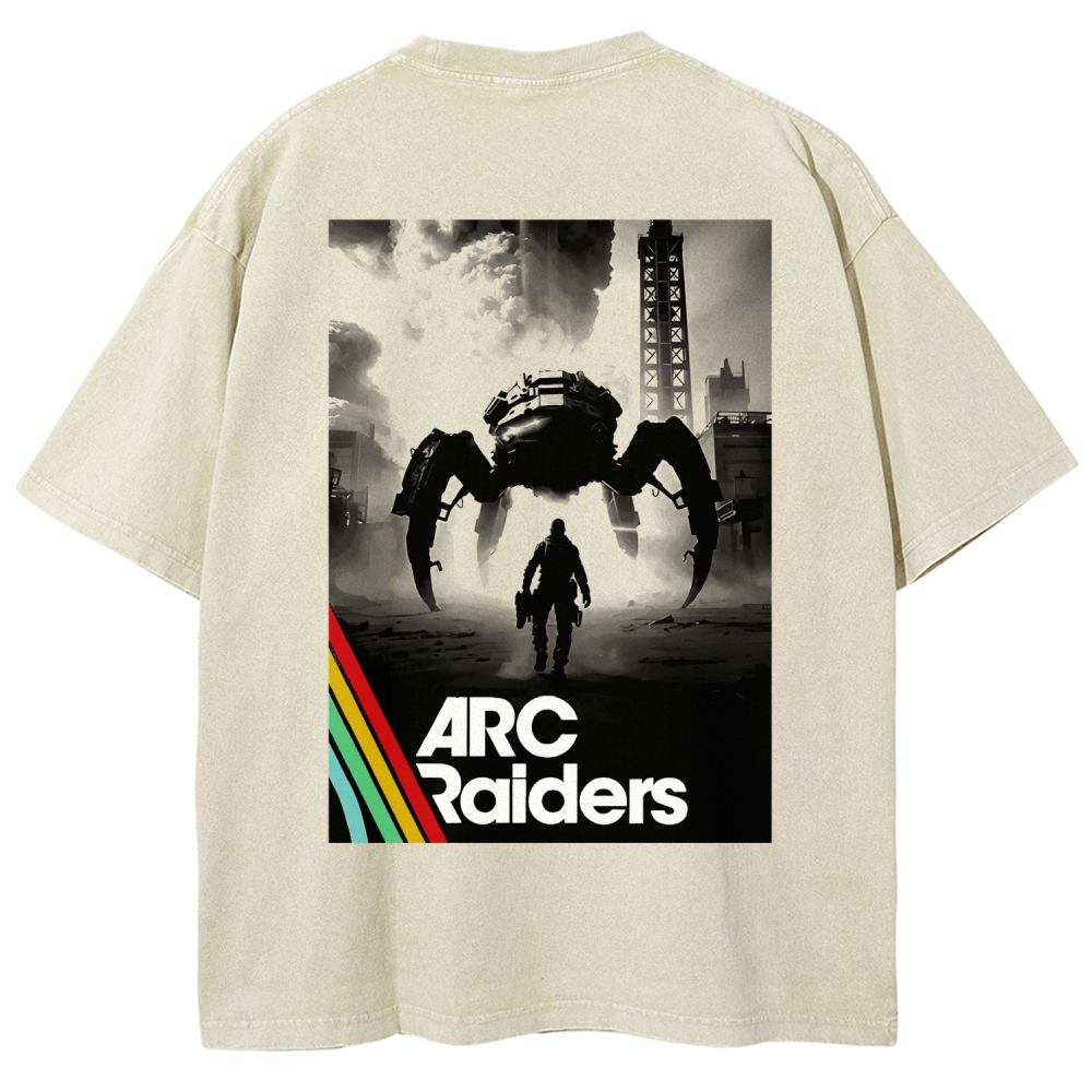 ARC Raiders Unisex Fit Washed T-Shirt 2601011043