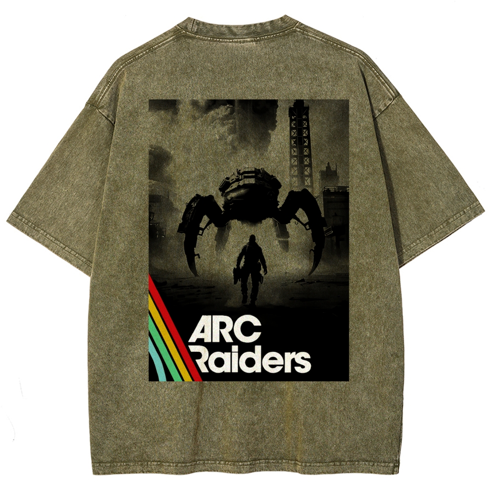 ARC Raiders Unisex Fit Washed T-Shirt 2601011043