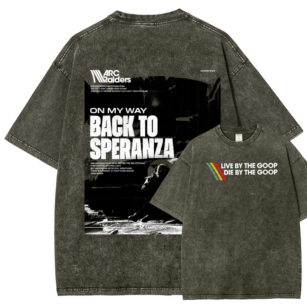 ARC Raiders Unisex Fit Washed T-Shirt 2601011066