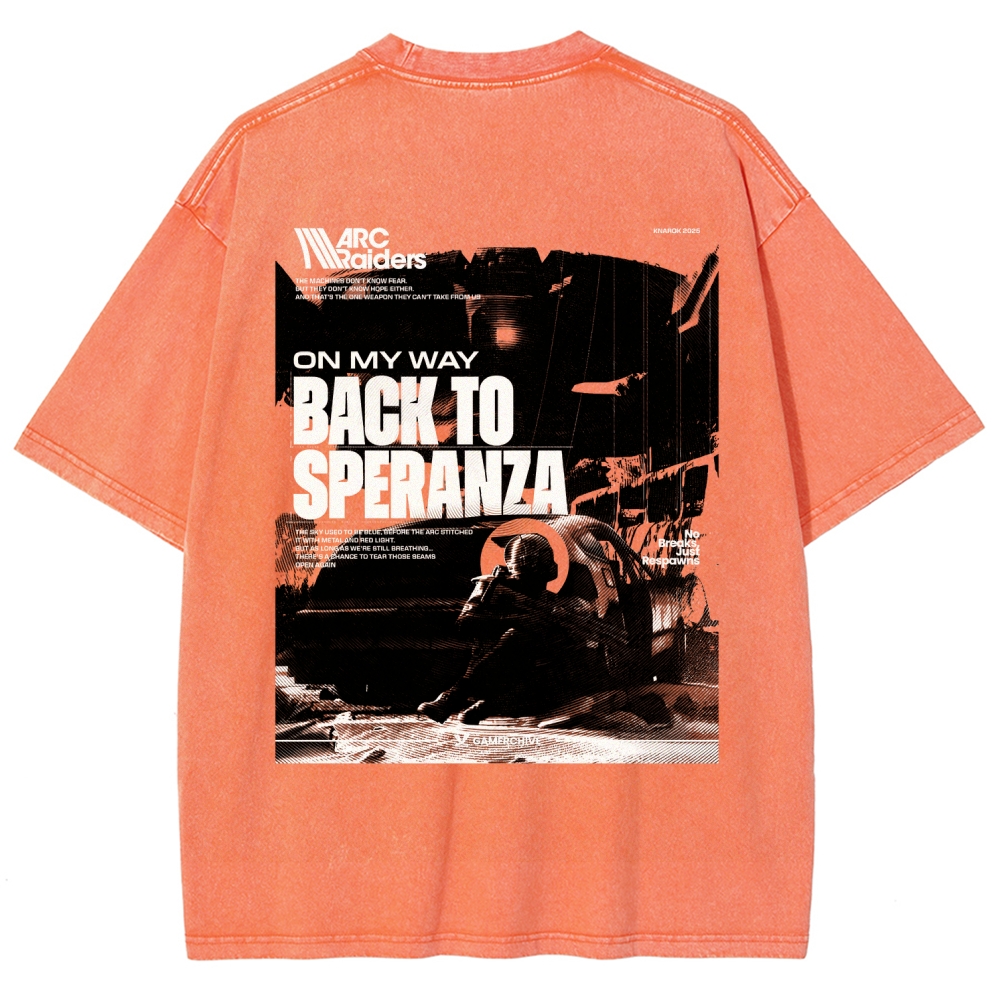 ARC Raiders Unisex Fit Washed T-Shirt 2601011066