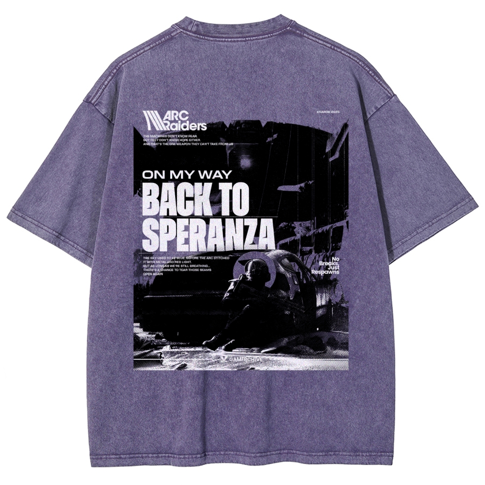 ARC Raiders Unisex Fit Washed T-Shirt 2601011066