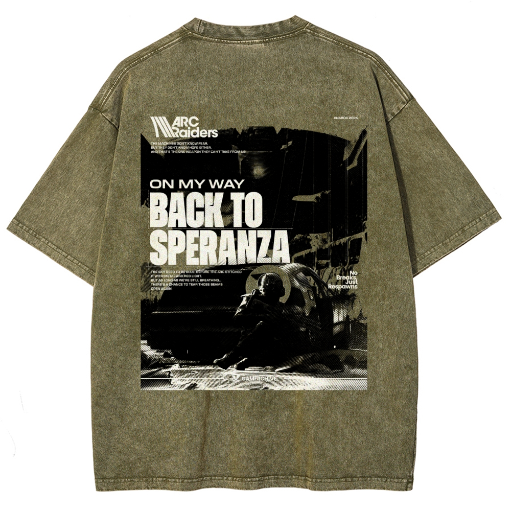 ARC Raiders Unisex Fit Washed T-Shirt 2601011066