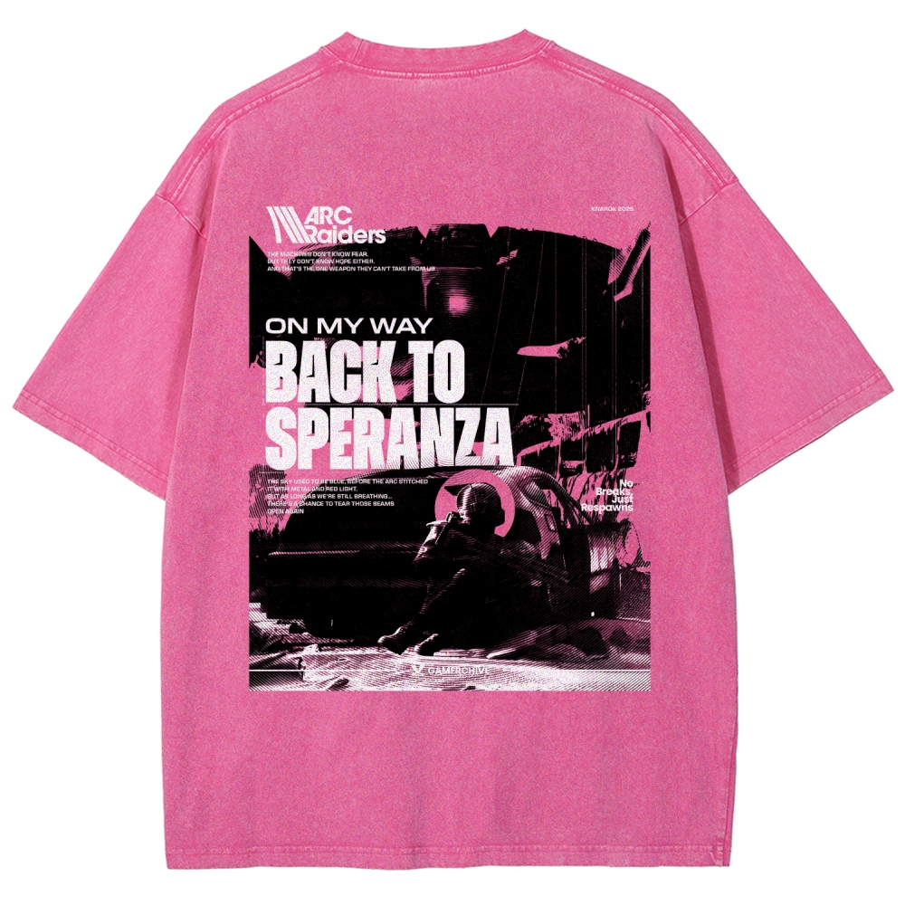 ARC Raiders Unisex Fit Washed T-Shirt 2601011066