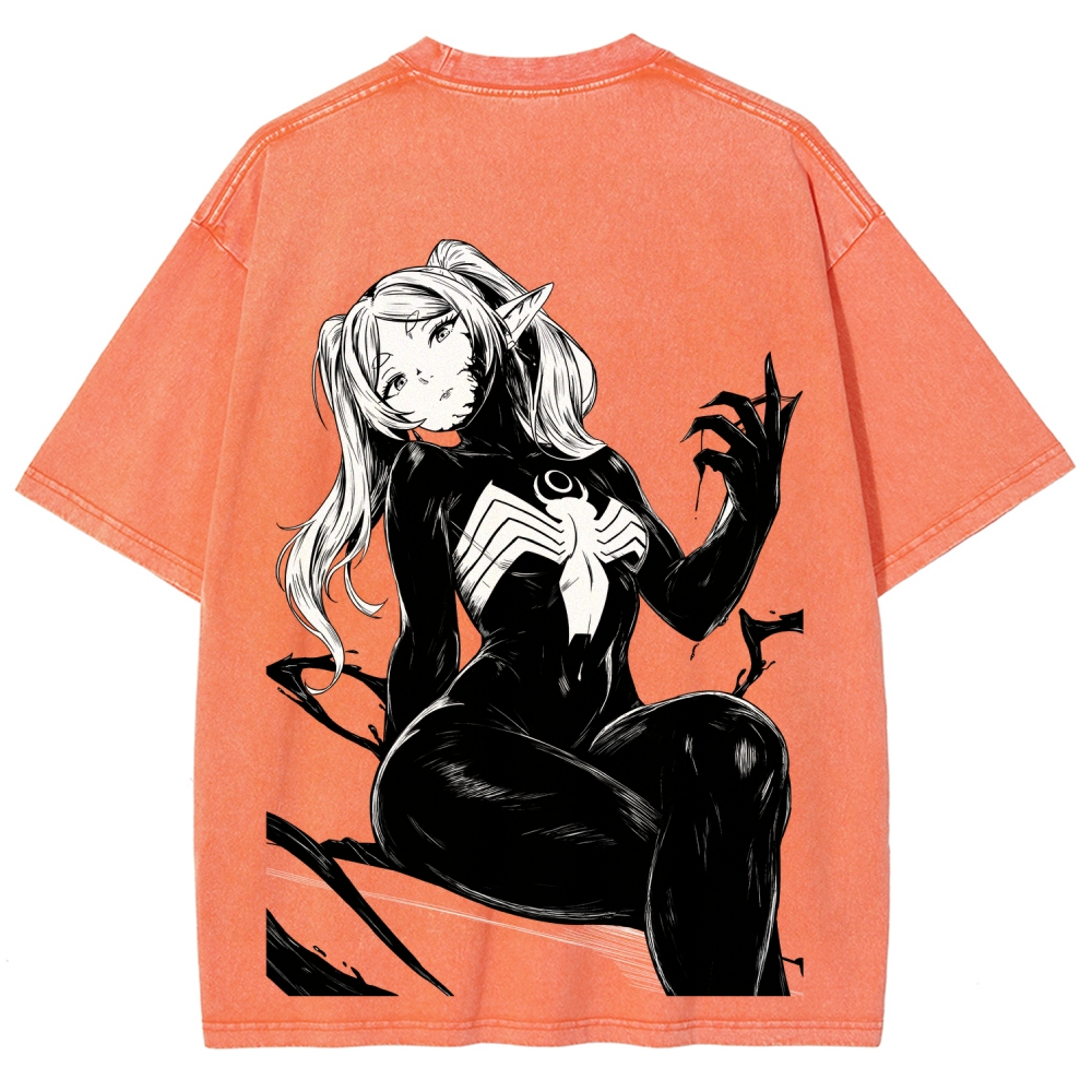 Frieren Unisex Fit Washed T-Shirt 2601011519