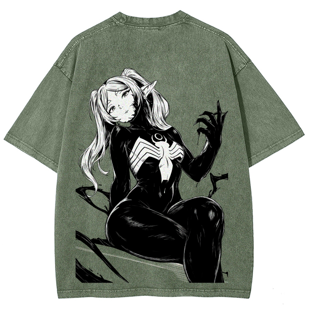 Frieren Unisex Fit Washed T-Shirt 2601011519