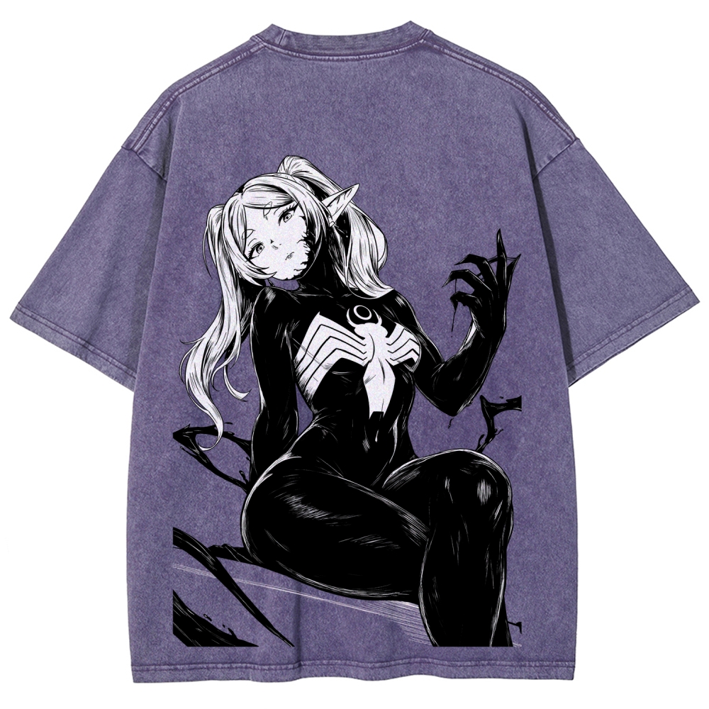 Frieren Unisex Fit Washed T-Shirt 2601011519