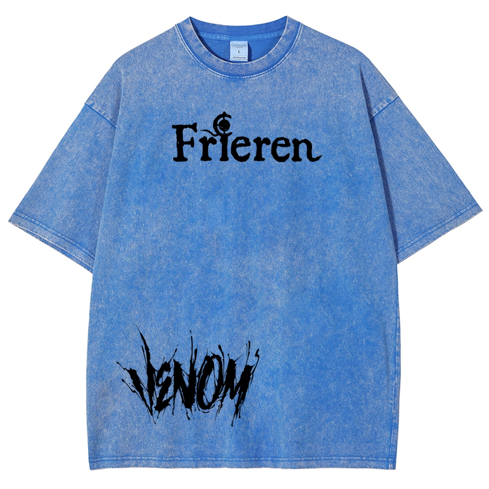 Frieren Unisex Fit Washed T-Shirt 2601011519