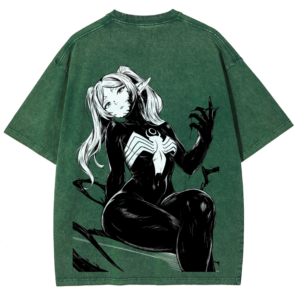 Frieren Unisex Fit Washed T-Shirt 2601011519