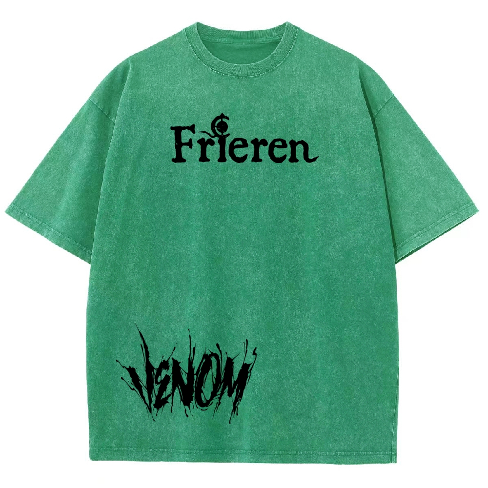 Frieren Unisex Fit Washed T-Shirt 2601011519