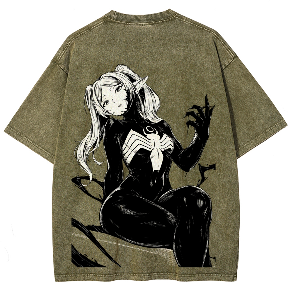 Frieren Unisex Fit Washed T-Shirt 2601011519