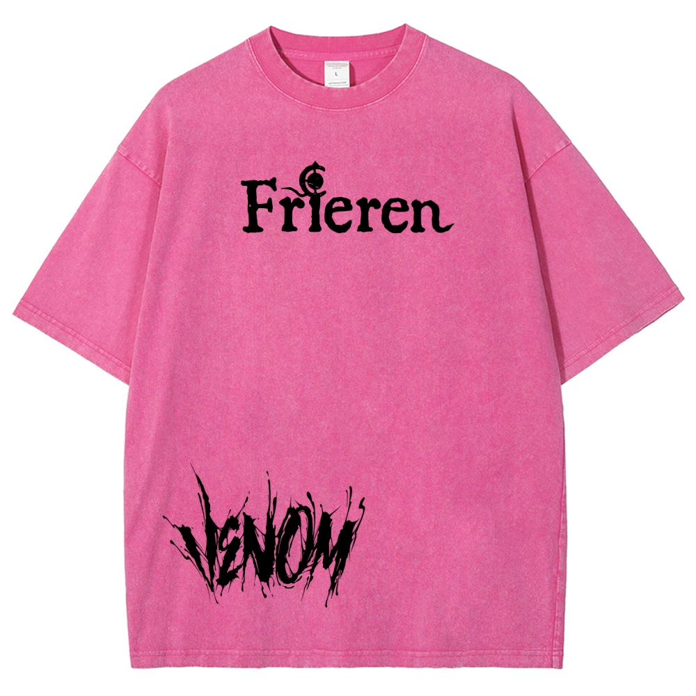 Frieren Unisex Fit Washed T-Shirt 2601011519