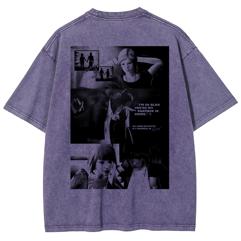 Life Is Strange Unisex Fit Washed T-Shirt 2601011914
