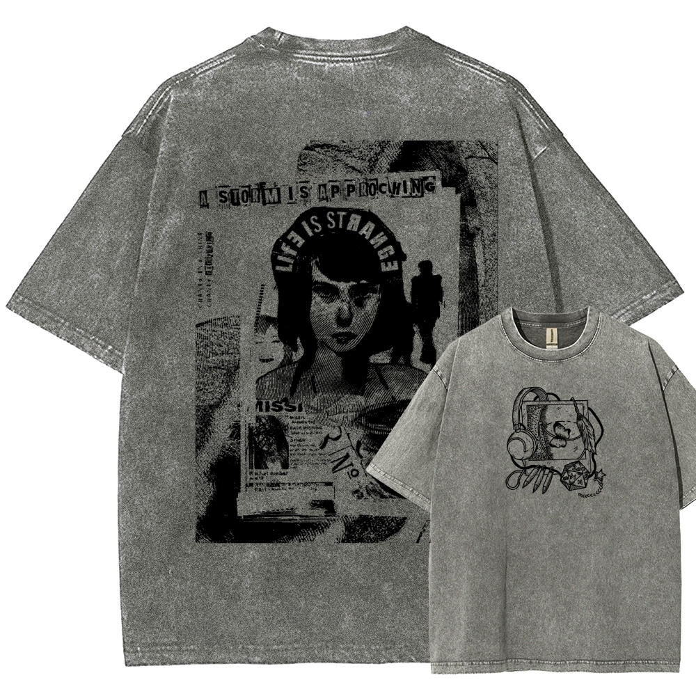 Life Is Strange Unisex Fit Washed T-Shirt 2601011930