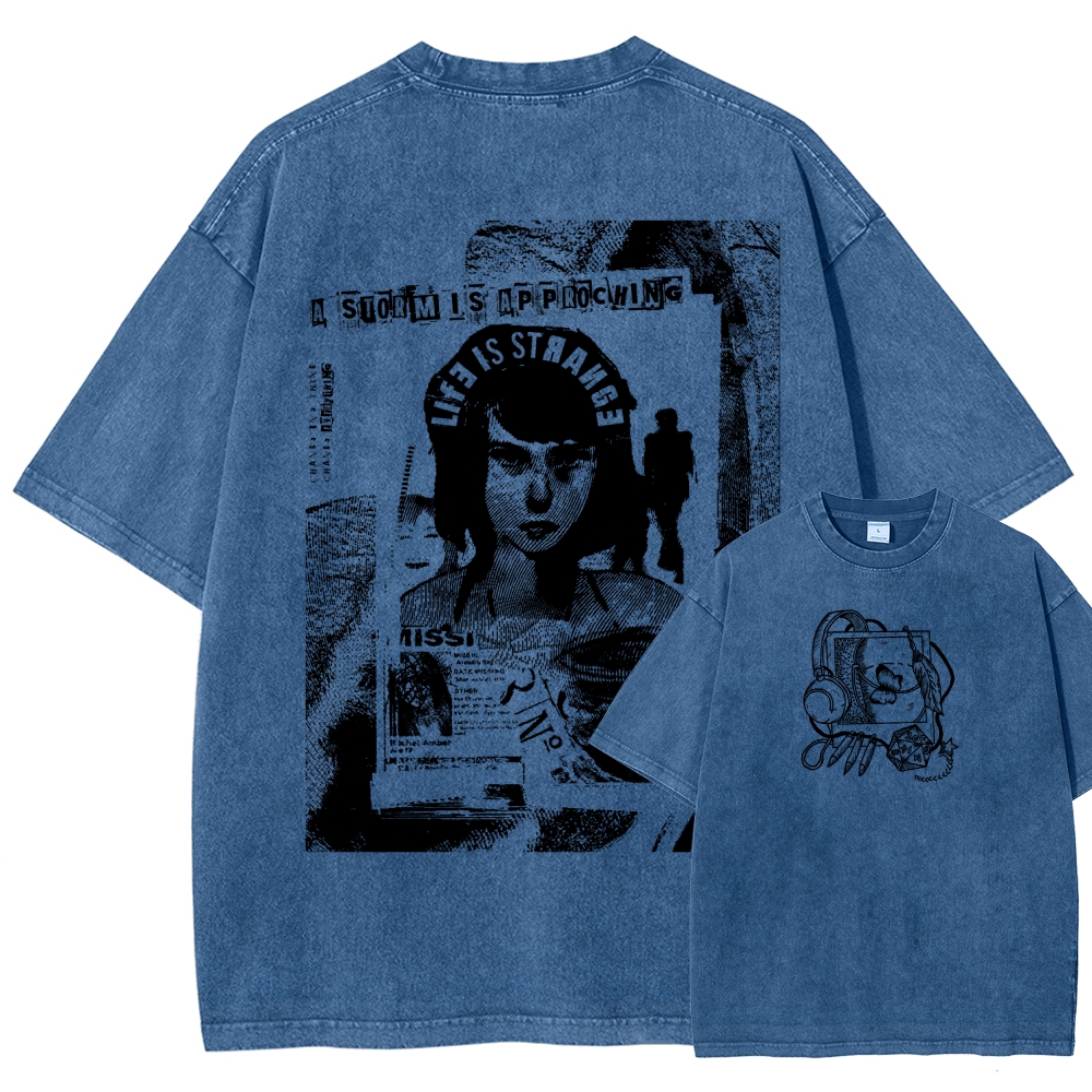 Life Is Strange Unisex Fit Washed T-Shirt 2601011930