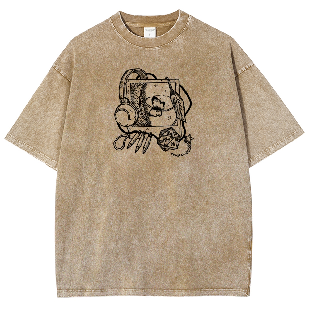 Life Is Strange Unisex Fit Washed T-Shirt 2601011930