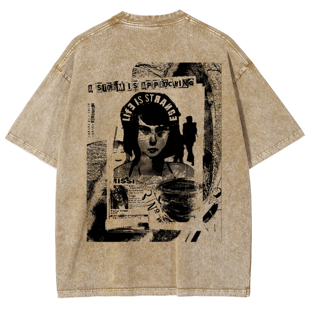 Life Is Strange Unisex Fit Washed T-Shirt 2601011930