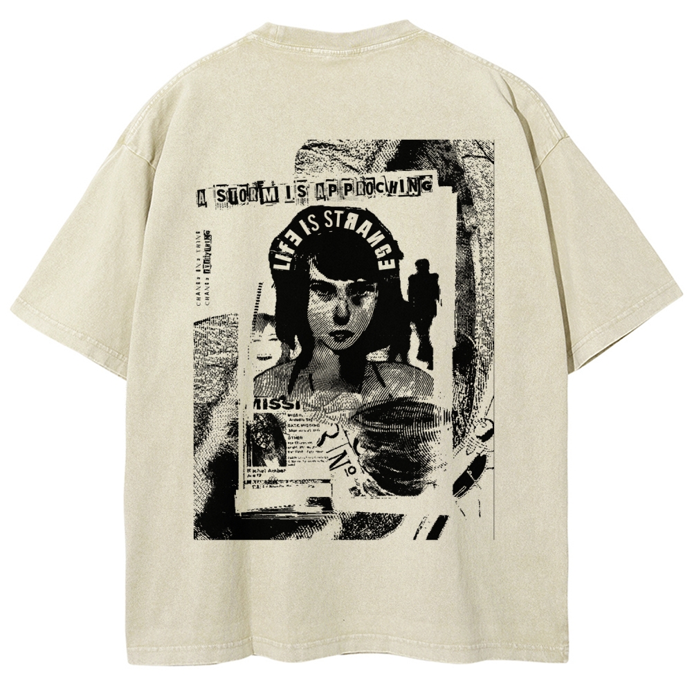 Life Is Strange Unisex Fit Washed T-Shirt 2601011930