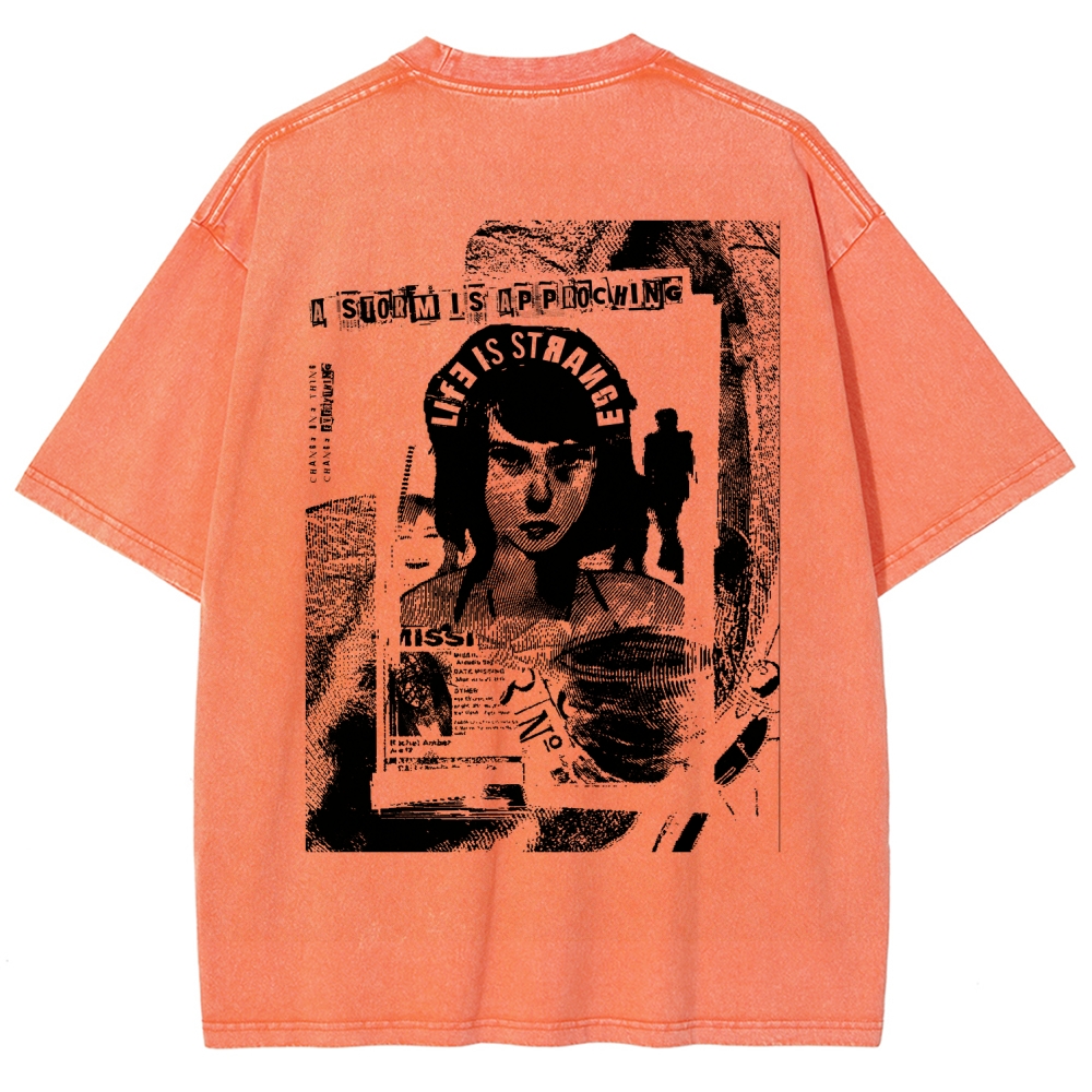 Life Is Strange Unisex Fit Washed T-Shirt 2601011930