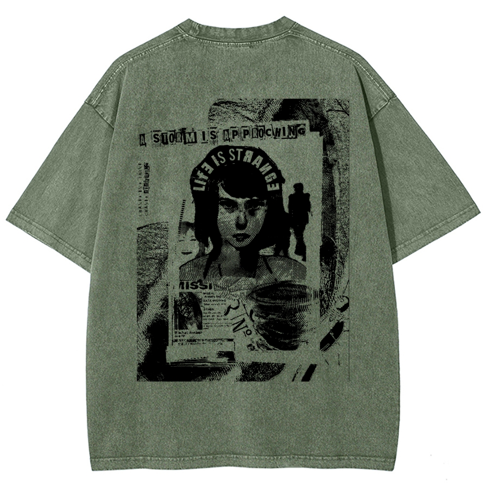 Life Is Strange Unisex Fit Washed T-Shirt 2601011930