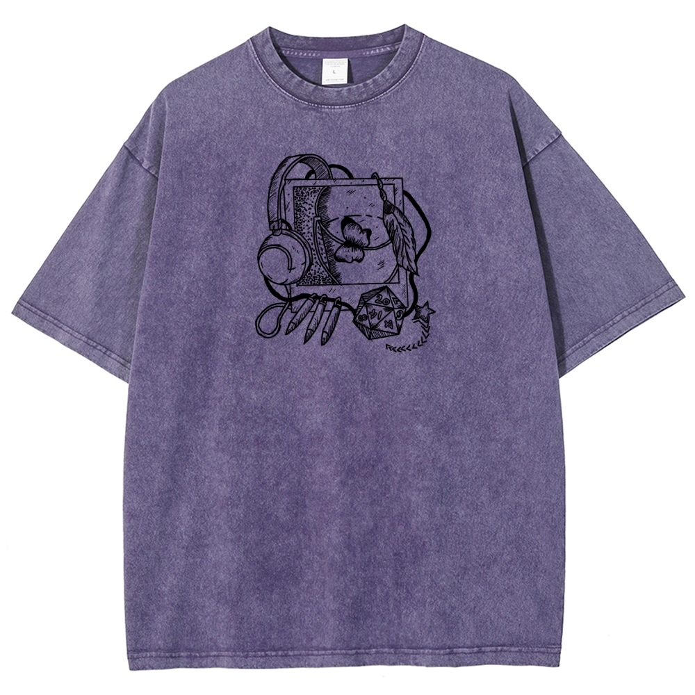 Life Is Strange Unisex Fit Washed T-Shirt 2601011930