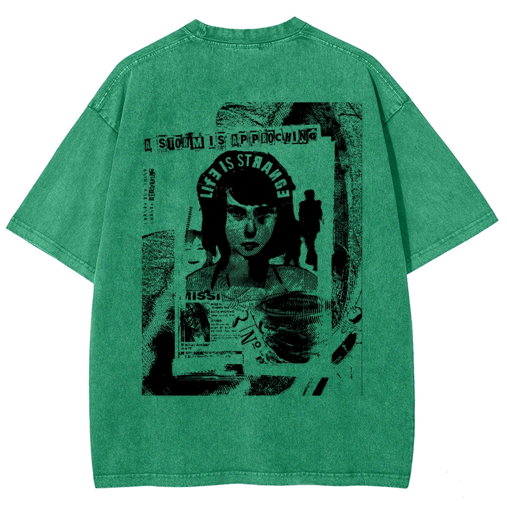 Life Is Strange Unisex Fit Washed T-Shirt 2601011930