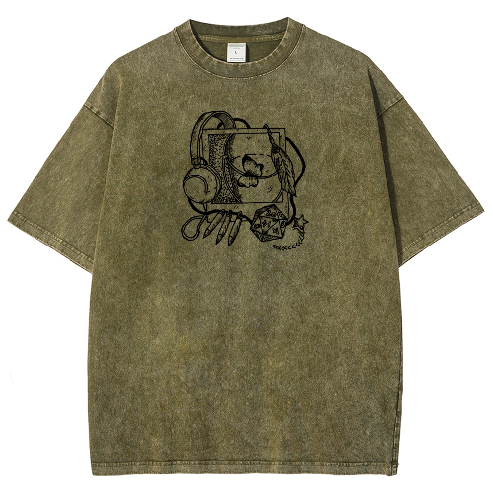 Life Is Strange Unisex Fit Washed T-Shirt 2601011930