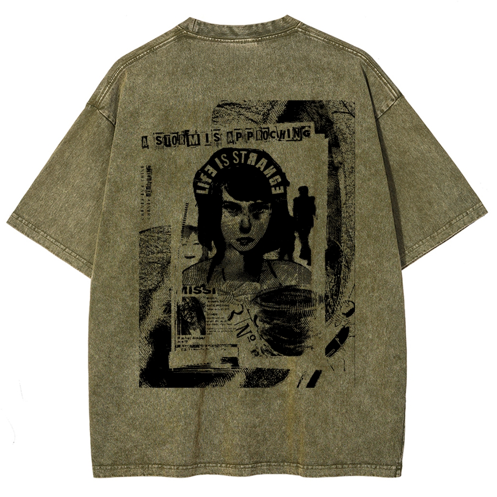 Life Is Strange Unisex Fit Washed T-Shirt 2601011930