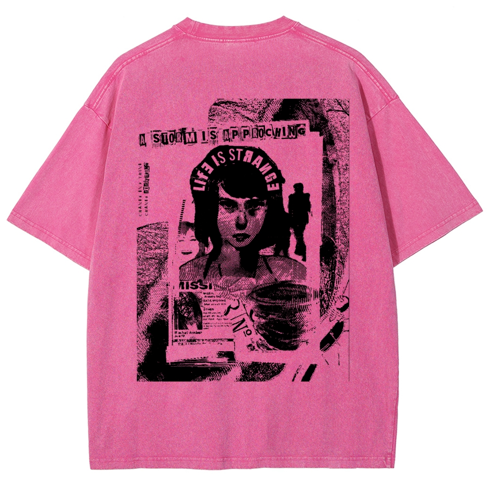 Life Is Strange Unisex Fit Washed T-Shirt 2601011930