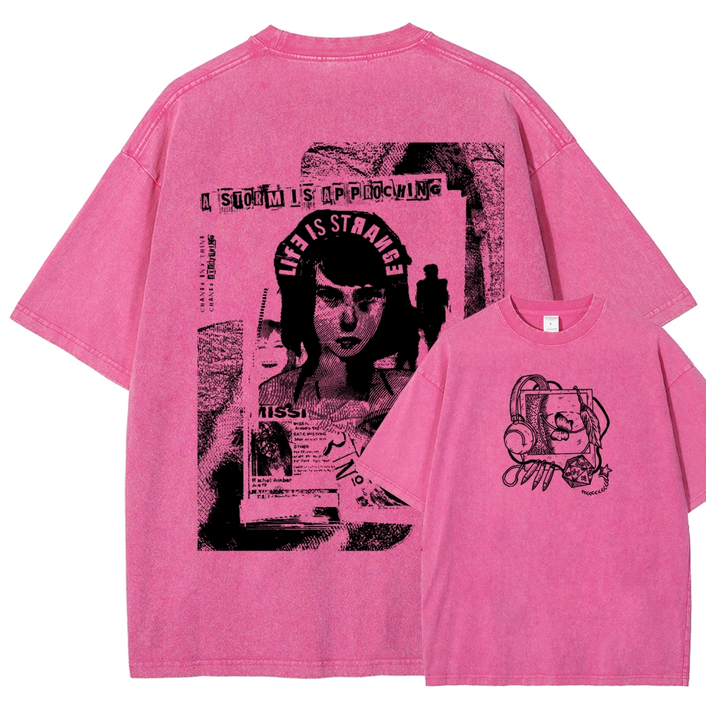 Life Is Strange Unisex Fit Washed T-Shirt 2601011930