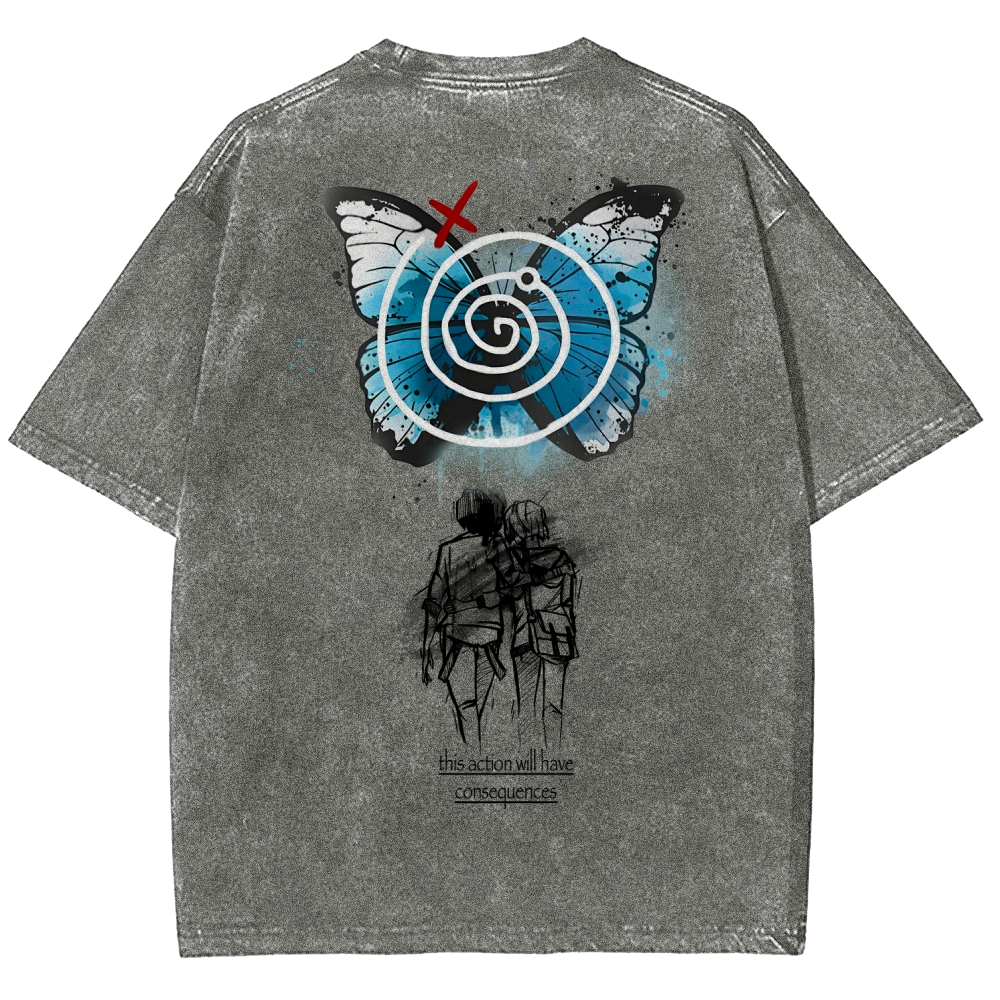 Life Is Strange Unisex Fit Washed T-Shirt 2601011961