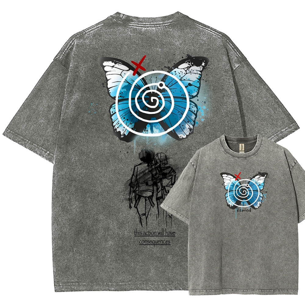 Life Is Strange Unisex Fit Washed T-Shirt 2601011961