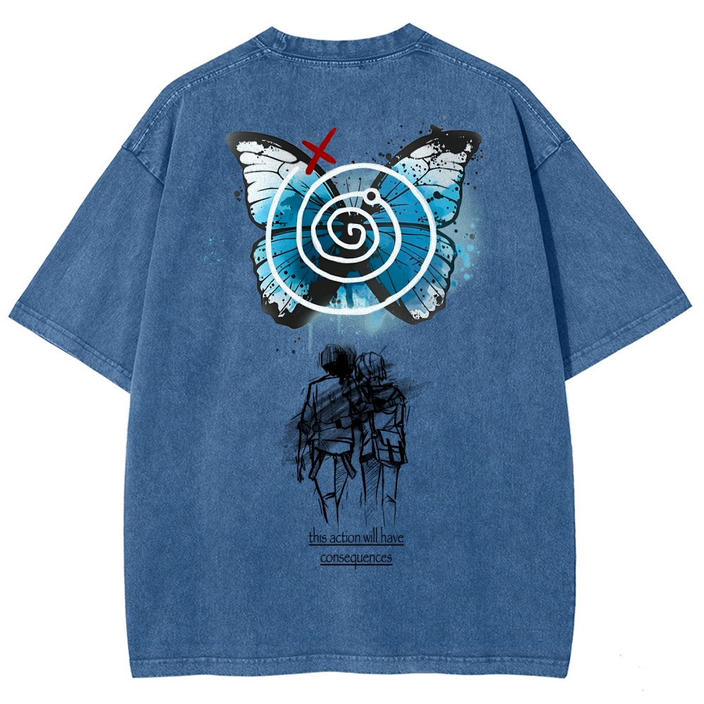 Life Is Strange Unisex Fit Washed T-Shirt 2601011961