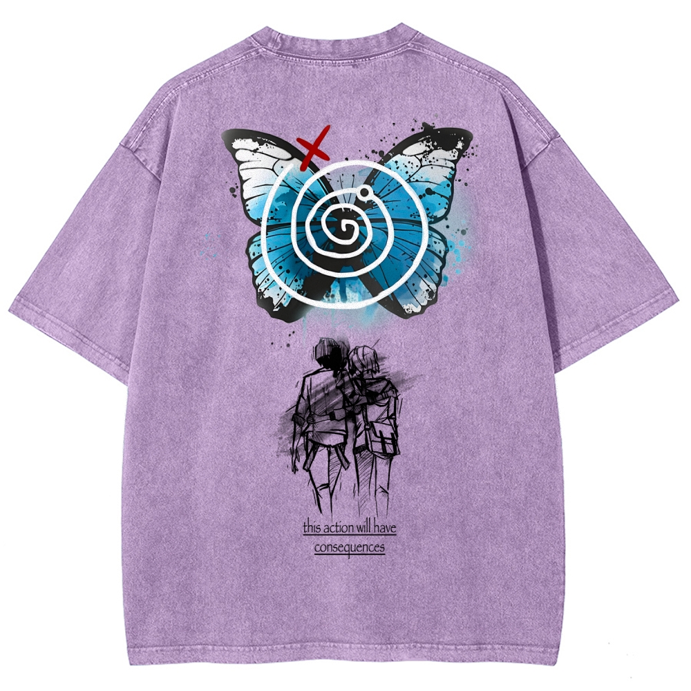 Life Is Strange Unisex Fit Washed T-Shirt 2601011961