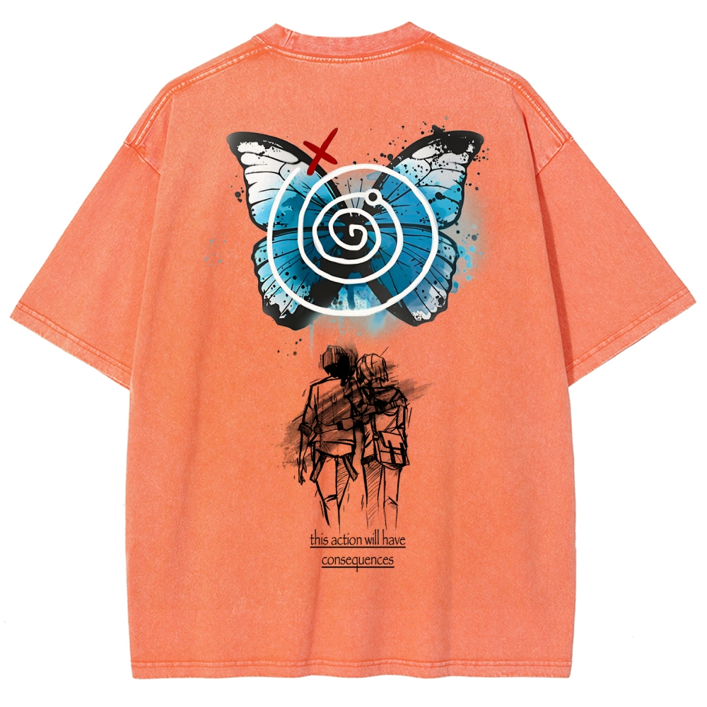 Life Is Strange Unisex Fit Washed T-Shirt 2601011961